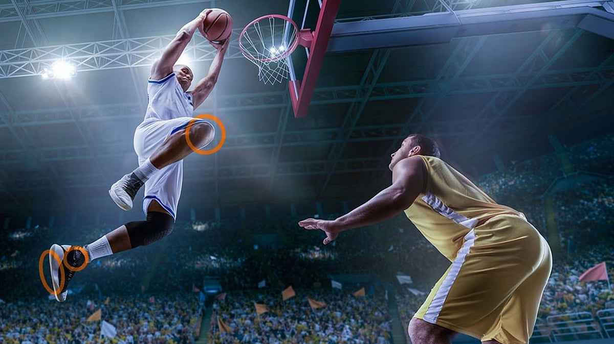 The three typical injuries in the basketball world - KT Tape EU