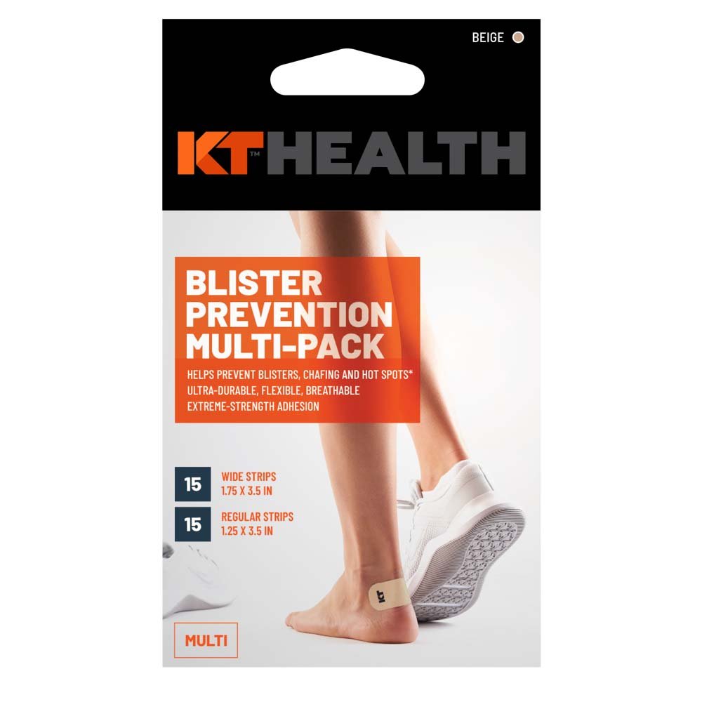KT Tape KT Blister Prevention Tape Precut (30 x 9cm) - Multipack