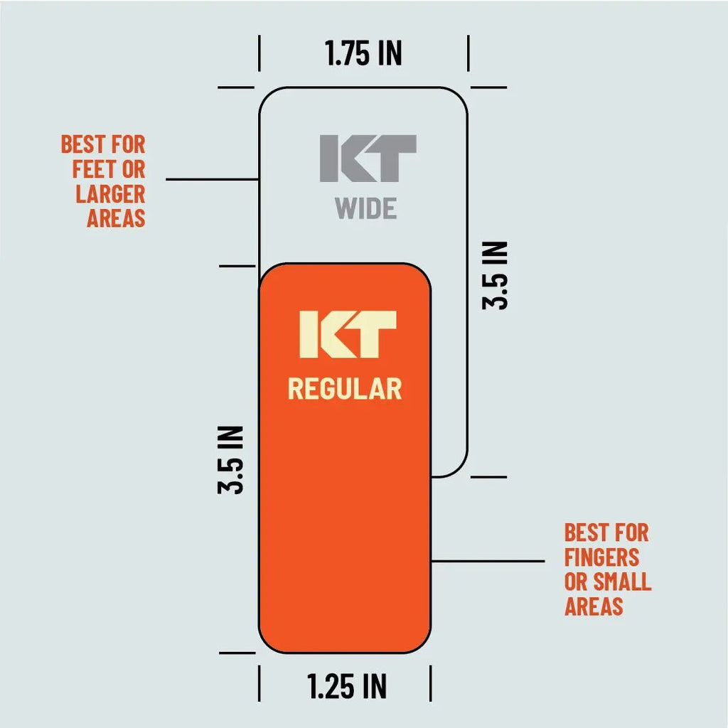 KT Tape KT Blister Prevention Tape Precut (30 x 9cm) - One size