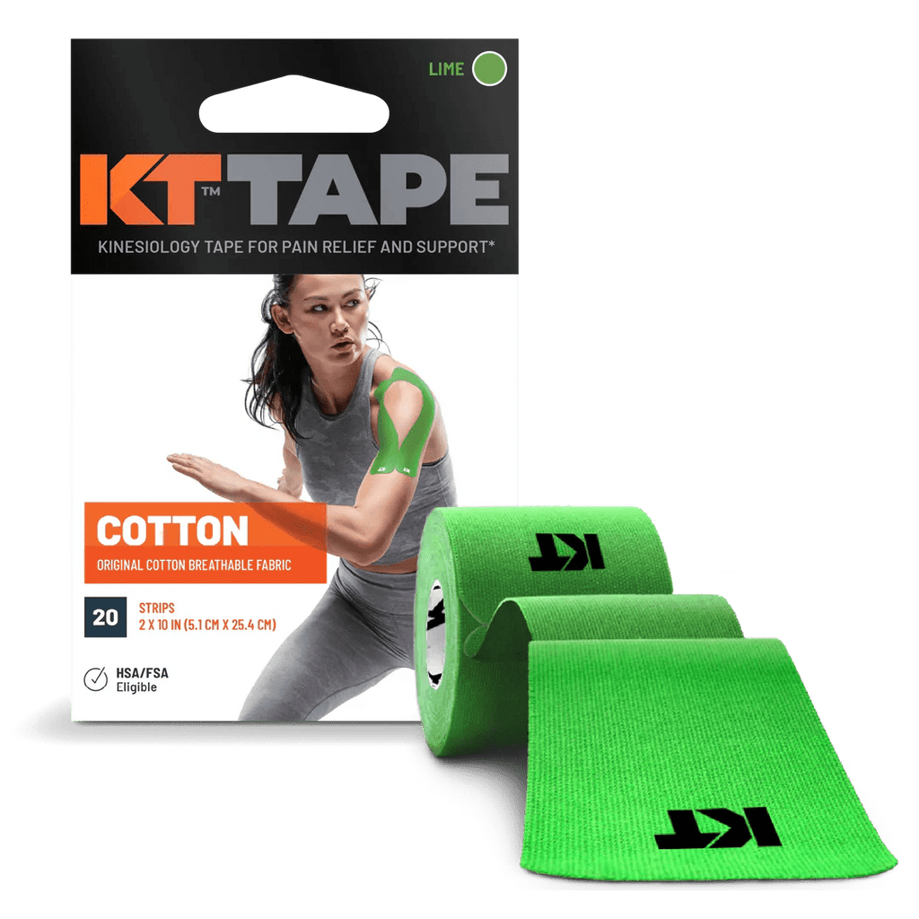 KT Tape KT Original Tape Precut (5 x 25cm) - 20 pcs - 5 Meters