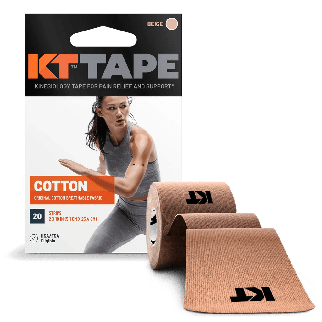 KT Tape KT Original Tape Precut (5 x 25cm) - 20 pcs - 5 Meters