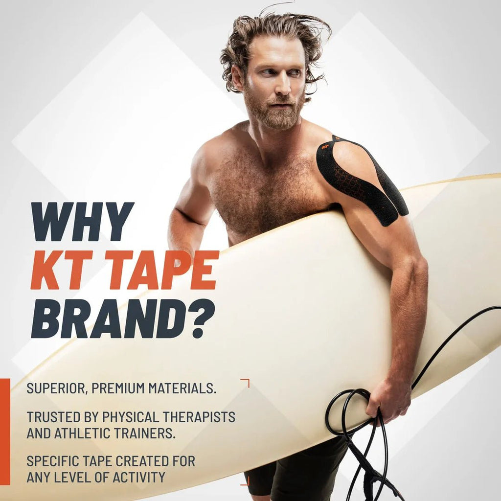 KT Tape KT Pro Extreme Tape Precut (5 x 25cm) - 20 pcs - 5 Meters