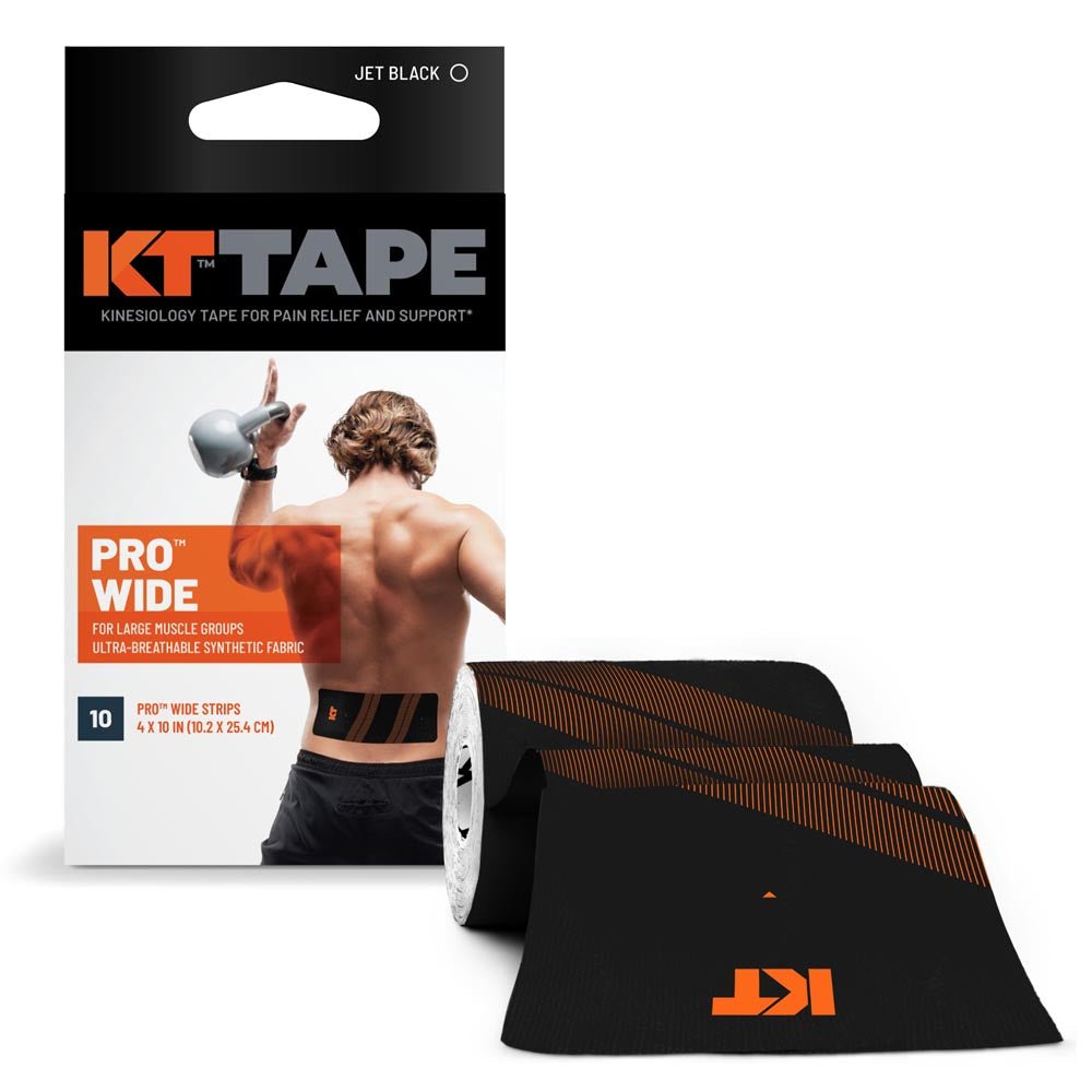 KT Tape KT Pro Wide Tape Precut (10 x 25cm) - 10 pcs - 2,5 Meter