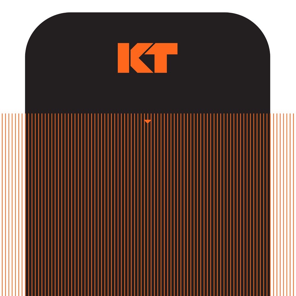 KT Tape KT Pro Wide Tape Precut (10 x 25cm) - 10 pcs - 2,5 Meter