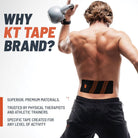 KT Tape KT Pro Wide Tape Precut (10 x 25cm) - 10 pcs - 2,5 Meter