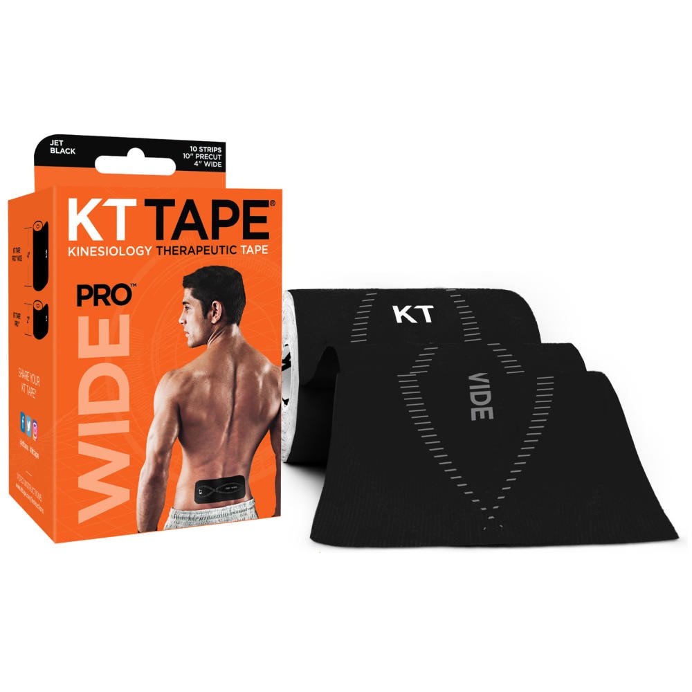 KT Tape KT Pro Wide Tape Precut (10 x 25cm) - 10 pcs - 2,5 Meter